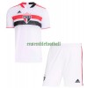 Maillot de Supporter São Paulo Domicile 2021-22 Pour Enfant